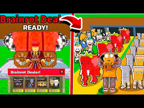 Видео: СРАЗУ 3 ДОРОЖКИ! БРЕЙНРОТ ДИЛЕР 😱10 НОВЫХ БРЕЙНРОТОВ! ОБНОВЛЕНИЕ в Steal a Brainrot