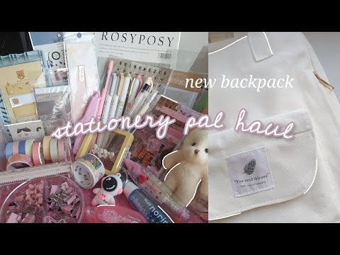 Видео: Stationery Pal haul | Обзор милой канцелярии, аксессуаров