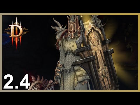 Видео: Diablo 3: Крестоносец в "Шипах призывателя" [patch 2.4]