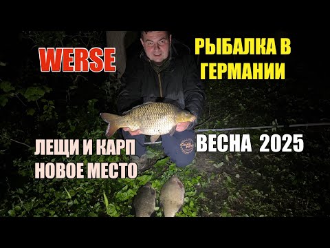 Видео: ЛЕЩИ И КАРП - НОВОЕ МЕСТО - РЫБАЛКА В ГЕРМАНИИ ВЕСНОЙ / WERSE IN MÜNSTER