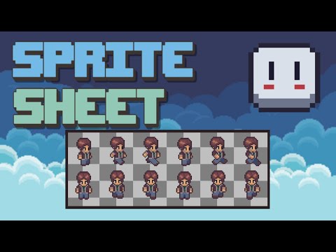 Видео: Как сделать спрайт лист в aseprite | pixel art | aseprite
