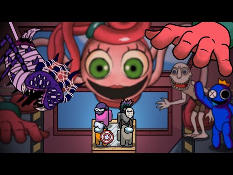 Видео: Among Us - Странные приключения, полное издание (EP1~EP5)