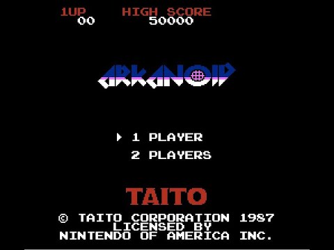 Видео: Полное прохождение Арканоид (Arkanoid) nes