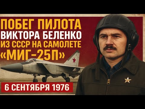 Видео: 6 СЕНТЯБРЯ ПОБЕГ ПИЛОТА ВИКТОРА БЕЛЕНКО ИЗ СССР НА САМЛЕТЕ "МИГ-25П" 1976