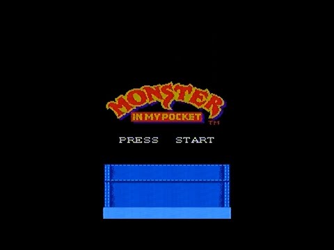 Видео: Monster In My Pocket - Пиратская, Испорченная (NES/Famicom) - Полное Прохождение