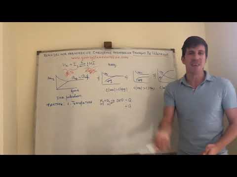 Видео: Химическое равновесие. Смещение равновесия. Принцип Ле Шателье