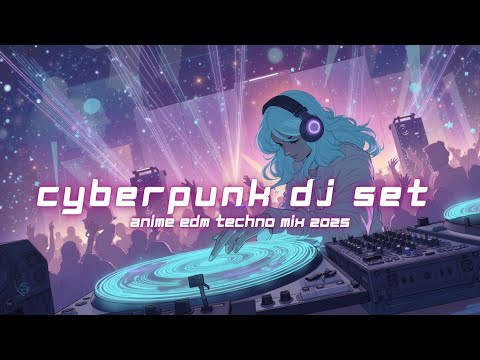 Видео: Киберпанк DJ Сет | Пульсирующие Неоновые Рэйв Биты Для Вашей Ночи!