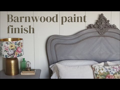 Видео: Краска Barnwood влияет на отработку вашего процесса в пути