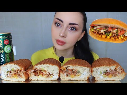 Видео: 4 ШАУРМЫ МУКБАНГ 🍁 ОБО ВСЕМ Ayka Emilly