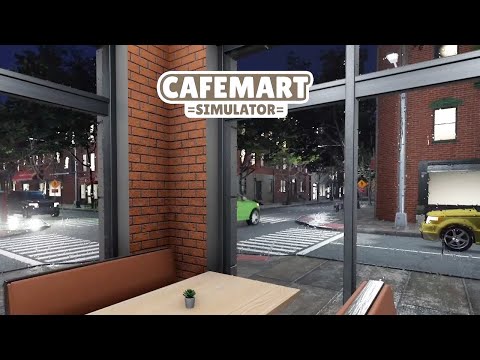Видео: Открыла кафе в магазине | Cafemart Simulator | Demo