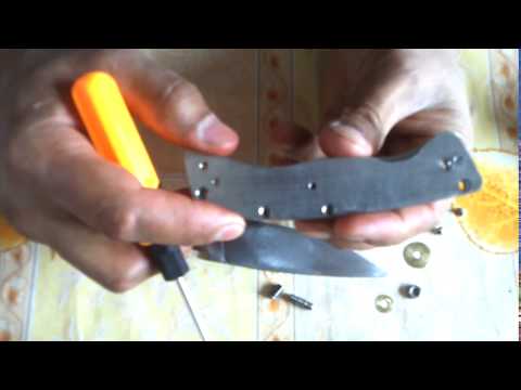 Видео: НОЖ ФЛИППЕР ДЕЛАЮ САМ 2 ЧАСТЬ