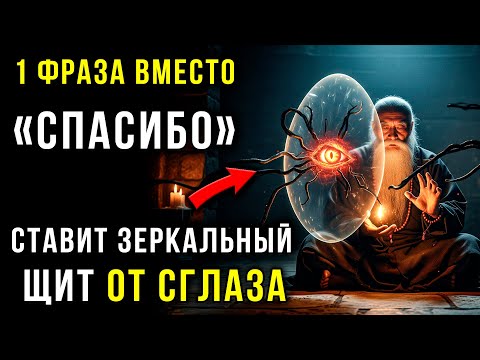 Видео: НИКОГДА не отвечайте СПАСИБО на комплимент. Вот фраза-оберег, которая спасет от сглаза