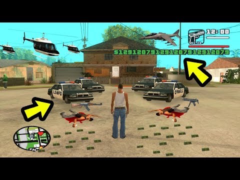 Видео: ВОТ ЧТО БУДЕТ ЕСЛИ ОГРАБИТЬ БАНК В GTA SAN ANDREAS