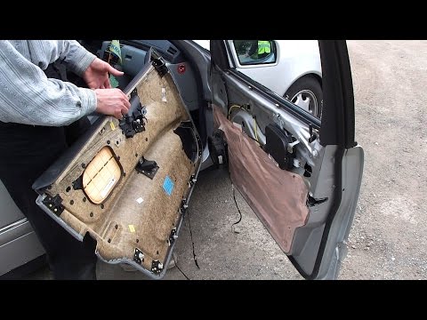 Видео: Снятие обшивки двери Mercedes W210 How to remove door trim panel