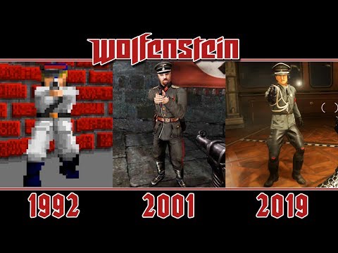 Видео: Все враги Wolfenstein (1992-2019)