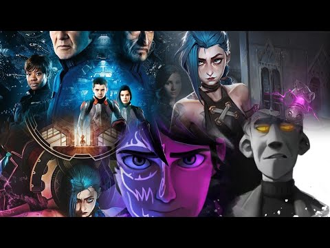 Видео: Сказания Аркадии, Аркейн, Игра Эндера - Cyberhex (Motionless In White)