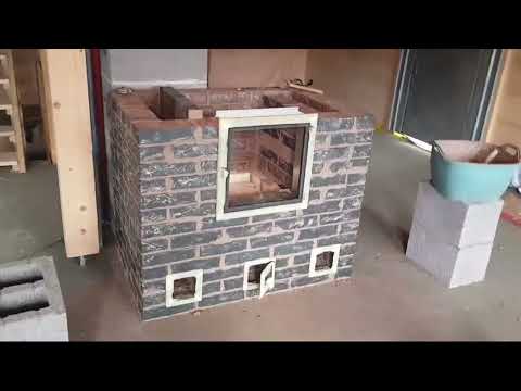 Видео: Строительство печи Кузнецова с духовкой!
