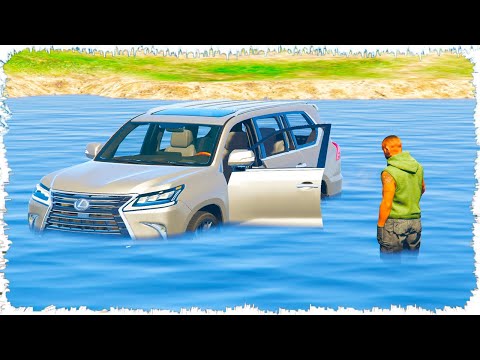 Видео: Джонни балшықтан Дерски ЛЕКСУС 570 тауып алып тюнинг жасады (GTA V) Джонни жони