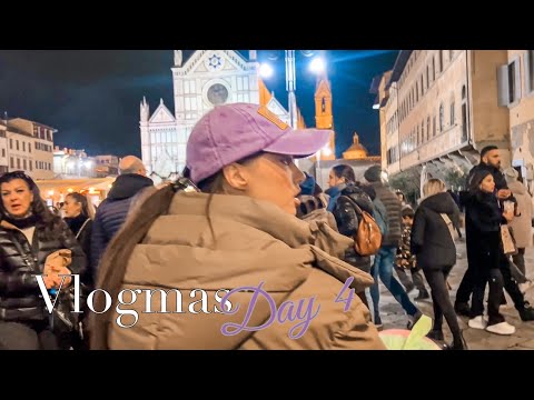 Видео: ❄️ Коледа в Италия🇮🇹: Флоренция | VLOGMAS ден 4 /2023