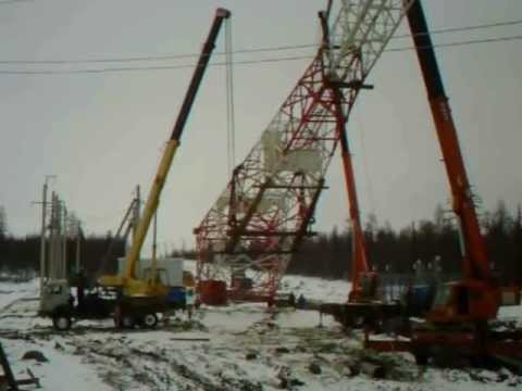 Видео: падение мачты