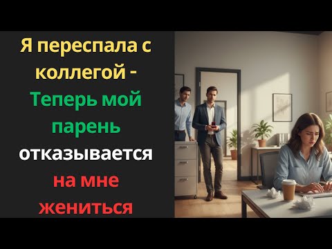 Видео: Я переспала с коллегой... Теперь мой парень отказывается на мне жениться