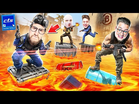 Видео: ПОЛ ЭТО ЛАВА В CS2! MIRAGE ПОЛНОСТЬЮ ЗАТОПИЛО ЛАВОЙ! УГАРНАЯ БИТВА 2х2 В КС2