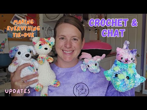 Видео: Вязание крючком и чат – Изготовление всего в технике тай-дай – Новости бизнеса – Неделя премьер –...