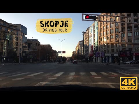 Видео: SKOPJE, Macedonia (2025) *DRIVING TOUR* 【POV】🚗 Се возиме низ Скопје, Македонија 🇲🇰