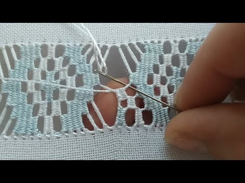 Видео: Мережка| Як вишити мережку| Hand embroidery|