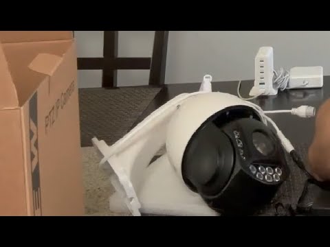 Видео: Обзор уличной камеры видеонаблюдения HXVIEW 4K PTZ с 30-кратным оптическим зумом