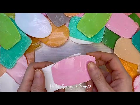 Видео: Breaking dry soap plates. Compilation. Soap ASMR. мыло АСМР. Satisfying video /33/