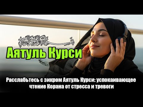 Видео: Расслабьтесь с зикром Аятуль Курси: успокаивающее чтение Корана от стресса и тревоги