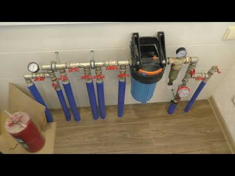 Видео: Запуск системы  радиаторного отоплениея установка полотенцесушителей