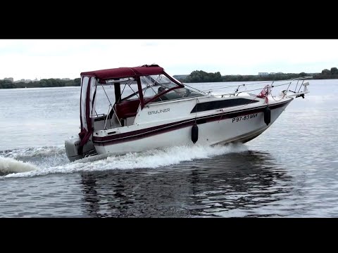 Видео: НА ВОДЕ! BAYLINER 2455+HONDA 200 - ТЕСТ-ДРАЙВ УДАЛСЯ!!!