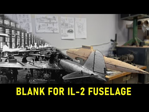 Видео: Болванка под Ил-2 для формовки фюзеляжа из бутылок #бутылколет