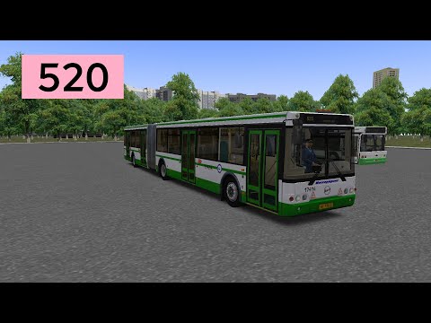 Видео: Автобус №520 Востряковское кладбище - Тропарёво