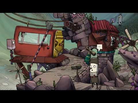 Видео: The Inner World The Last Wind Monk: Прохождение  #2  площадь