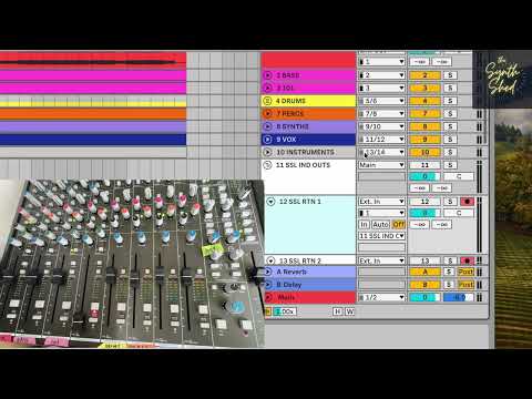 Видео: SSL Big Six — аналоговое суммирование и многодорожечная запись в DAW (пошаговое руководство)