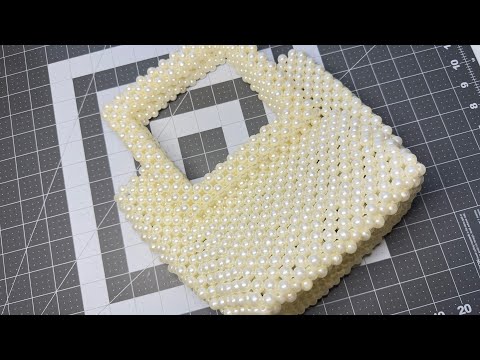 Видео: Сумка из бусин.  Урок 2