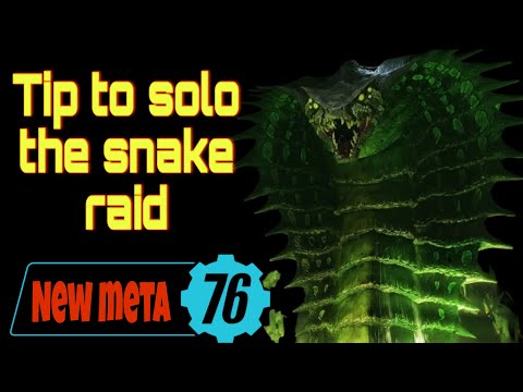 Видео: Fallout 76 как пройти рейд «Змея» в одиночку