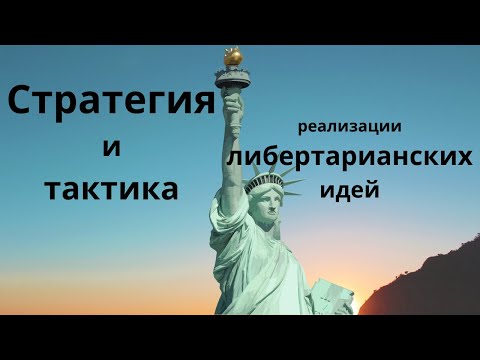 Видео: Неизвестная экономика.Стратегия и тактика реализации либертарианских идей