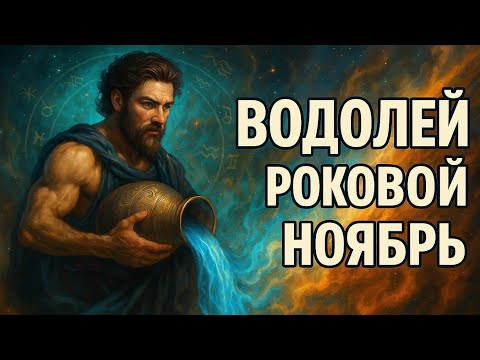 Видео: Водолей. Этот ноябрь обнулит всё, что держало тебя столько лет. Гороскоп для Водолея 2025. Знаки .