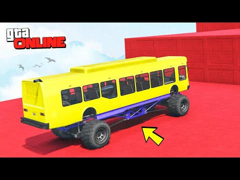 Видео: БИГФУТ АВТОБУС ҚАНША БАСПАЛДАҚҚА ШЫҒА АЛАДЫ?? ҚЫЗЫҚТЫ ЭКСПЕРИМЕНТТЕР!! | GTA 5 ONLINE