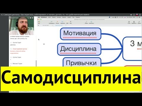 Видео: Самодисциплина  Как начать делать важные дела и перестать лениться