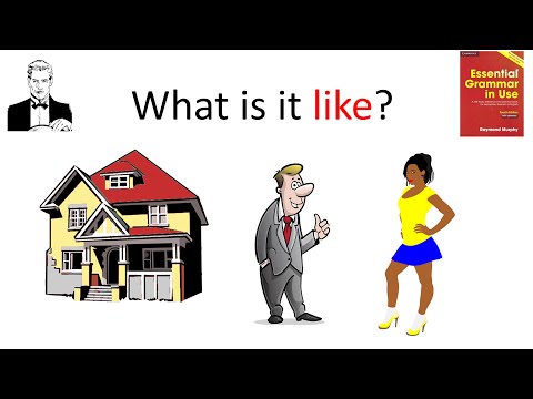 Видео: What is it like? Вопросы с предлогом ‘like’ (Ending questions with a preposition ‘like’.)