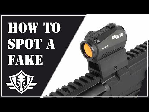 Видео: Как отличить поддельный Sig Sauer Romeo 5