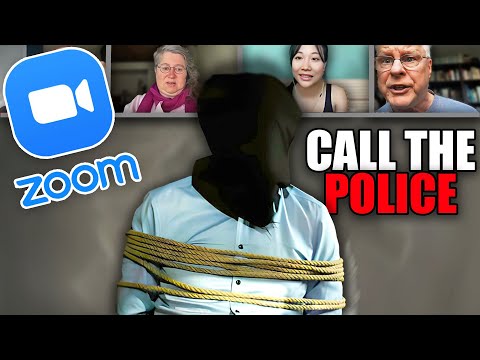 Видео: Троллинг на занятиях по Zoom... Но меня похитили! (снова)