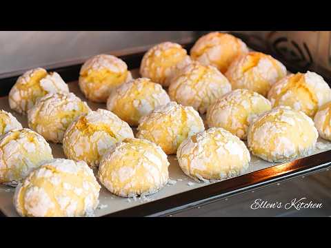 Видео: Нежное лимонное печенье 🍋 которое Тает во рту 🤤