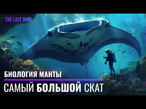 Видео: Биология самого большого Ската в мире  Гигантские океанические Манты