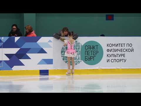 Видео: Первенство Санкт-Петербурга.🏆 Фигурное катание. Алиса Краснобород 8 лет (2016 г.).